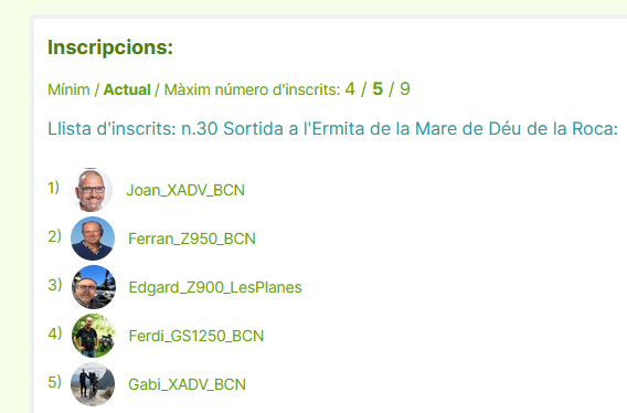 Imatge representativa de la sortida
